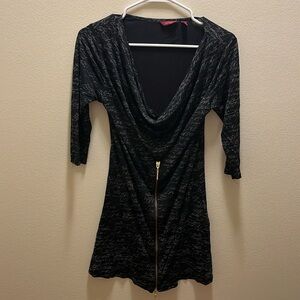 Ted Baker black script dress